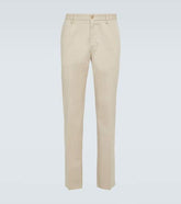 Cotton-blend chinos