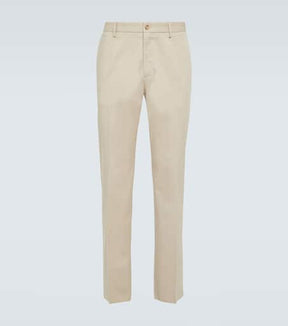 Cotton-blend chinos