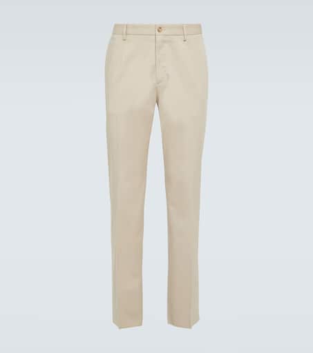 Cotton-blend chinos