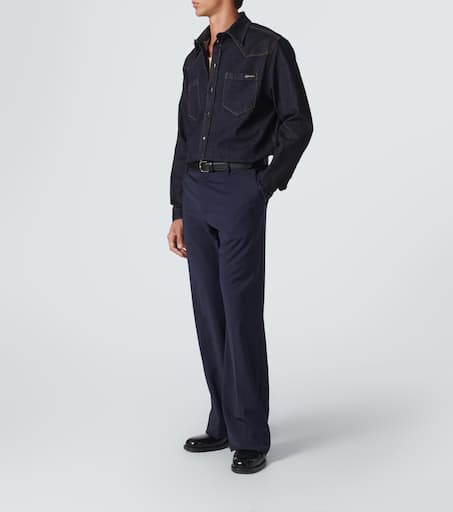 Denim shirt
