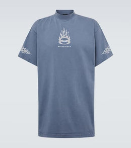 Burning Unity cotton jersey T-shirt