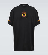 Oversized logo cotton jersey T-shirt