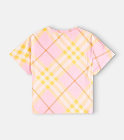 Burberry Check cotton jersey T-shirt