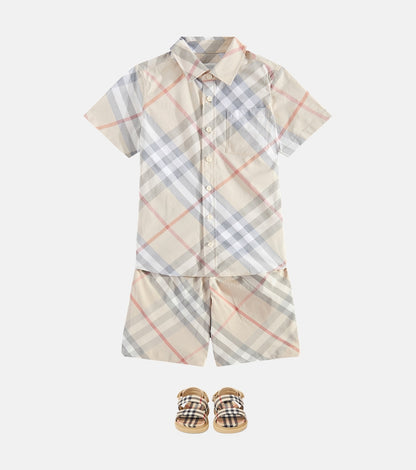 Burberry Check cotton shirt