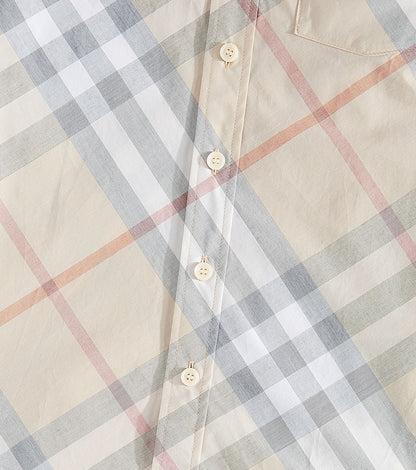 Burberry Check cotton shirt