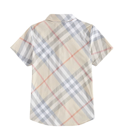 Burberry Check cotton shirt