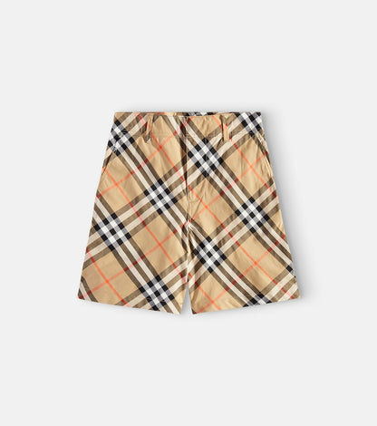 Burberry Check cotton shorts