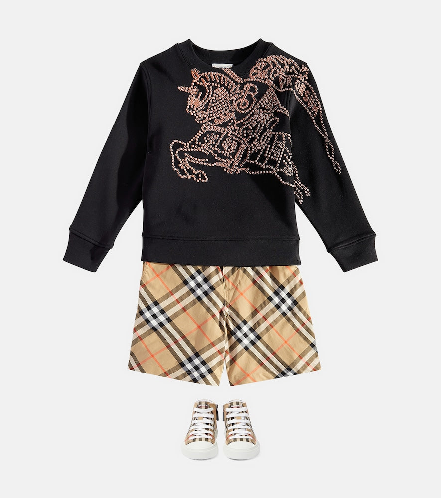 Burberry Check cotton shorts