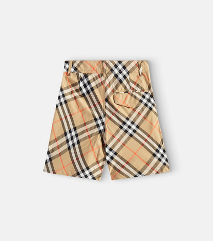 Burberry Check cotton shorts