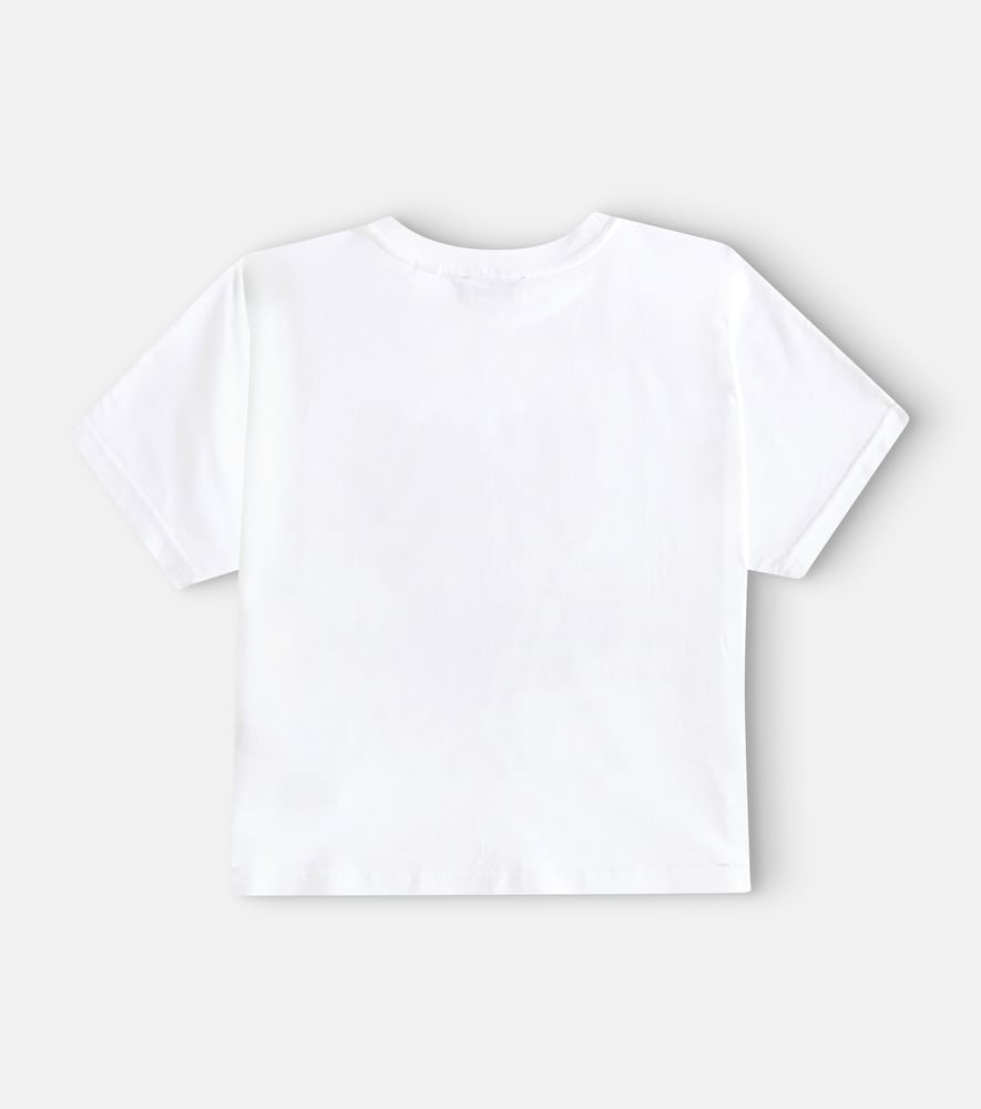 Printed cotton jersey T-shirt