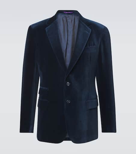 Wool-blend blazer