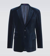 Wool-blend blazer