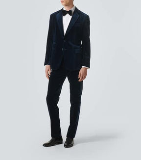 Wool-blend blazer
