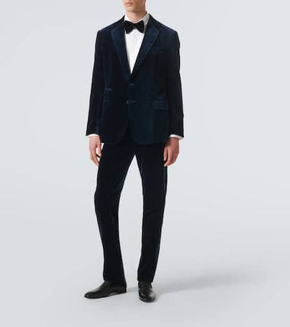Cotton straight pants