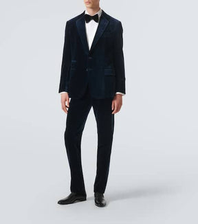 Cotton straight pants