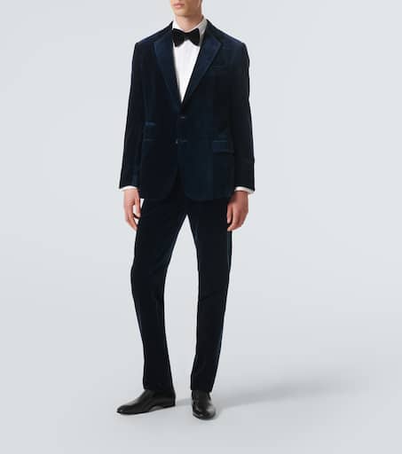 Cotton straight pants