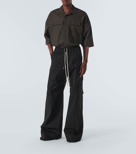 Cotton bowling shirt