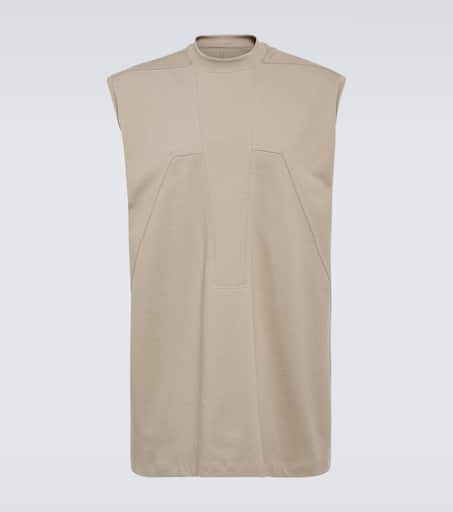 Splintered Tarp cotton jersey tank top