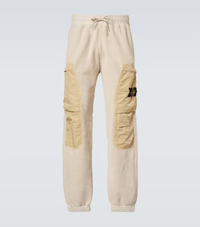 Compass cotton-blend fleece cargo sweatpants