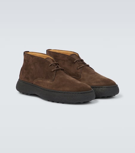 Suede desert boots