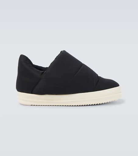 Puffer slip-on shoes