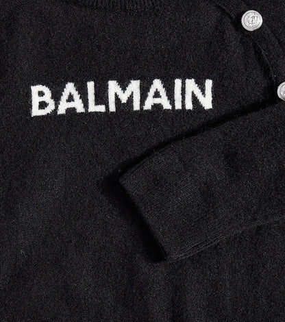 Logo wool-blend sweater