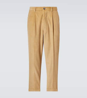 Oversized cotton pants
