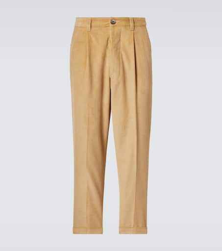 Oversized cotton pants