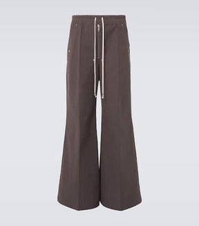 Bela cotton wide-leg pants