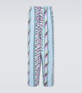 Printed fleece sweatpants