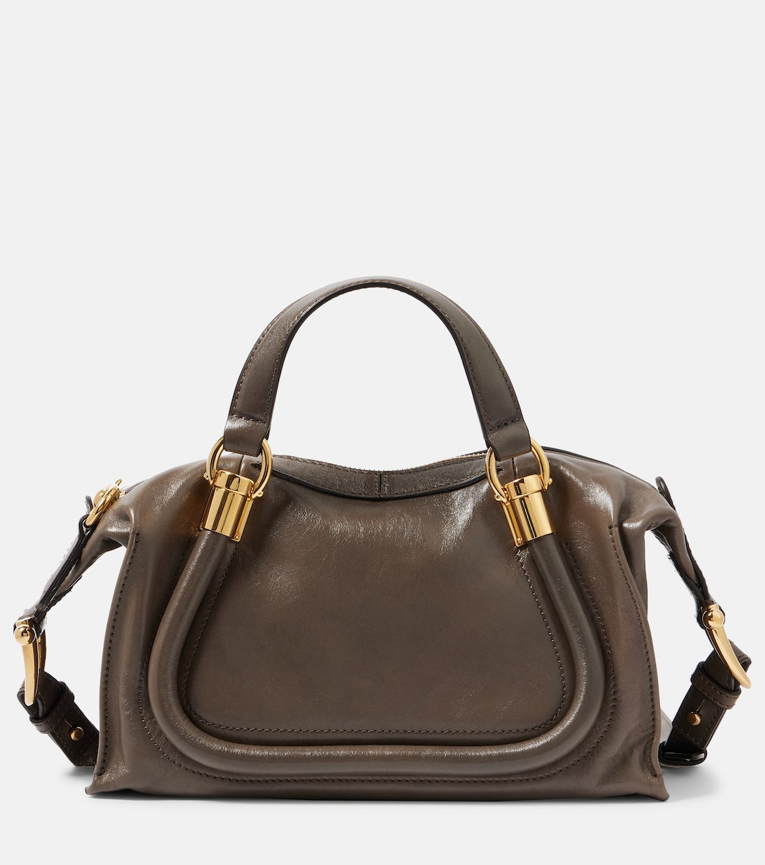 Paraty 24 Small leather tote bag