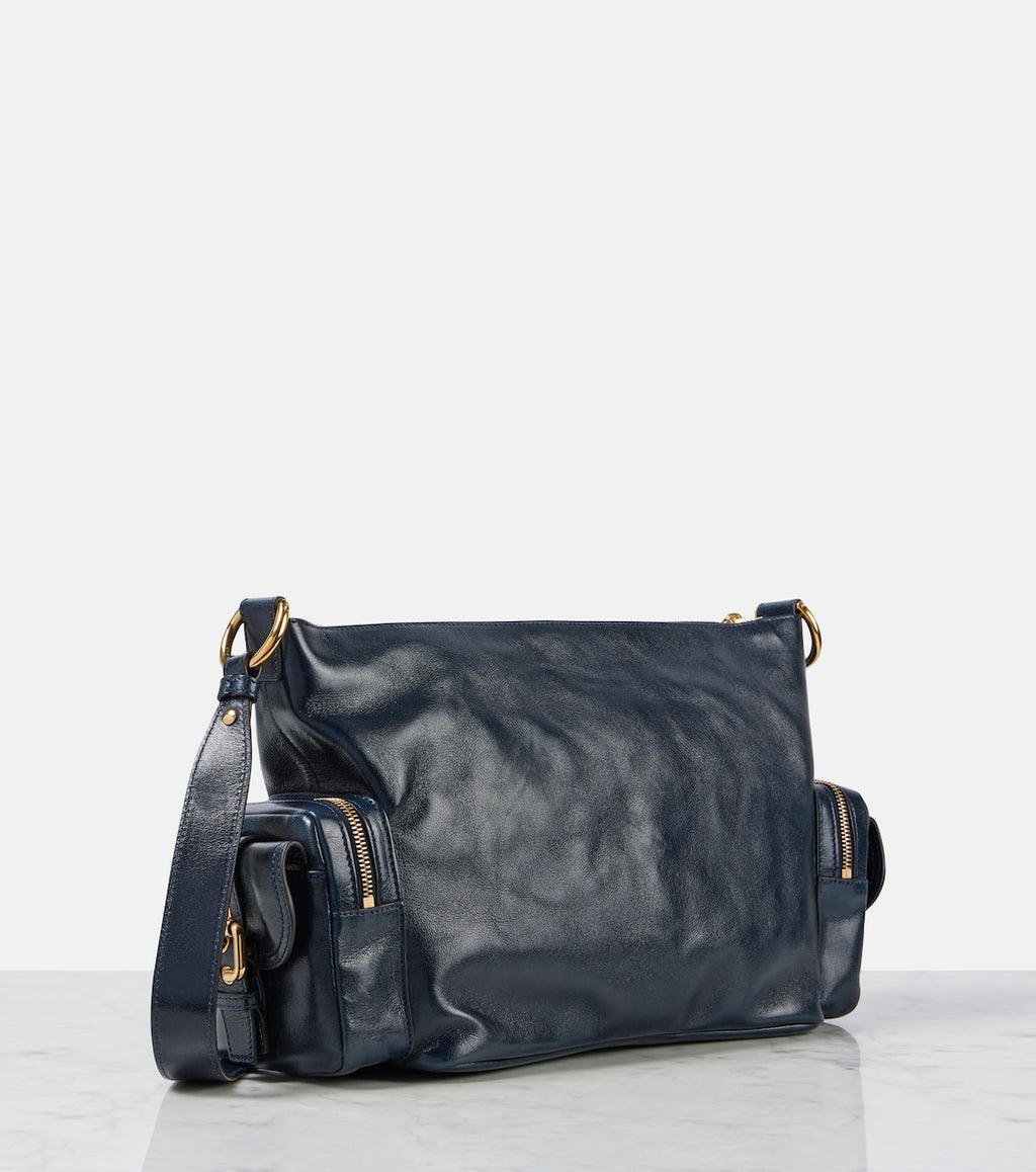 Camera Medium leather shoulder bag