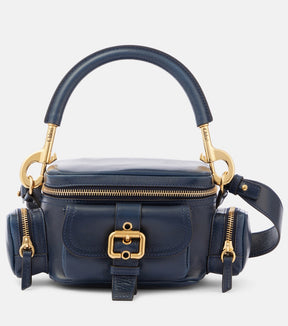 Camera Small leather shoulder bag