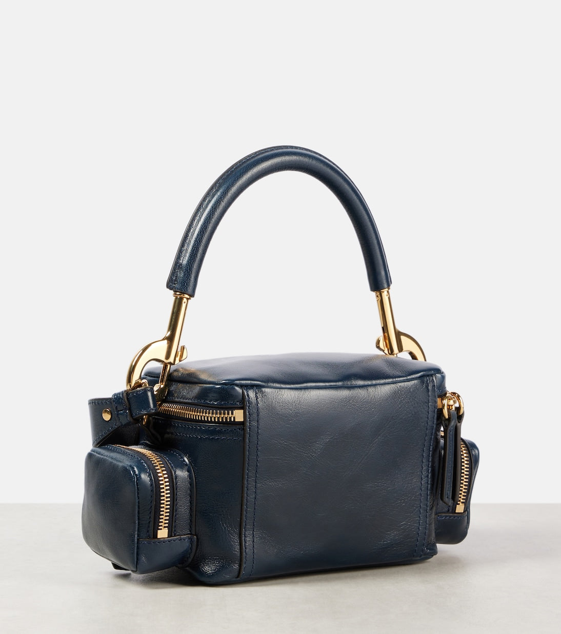 Camera Small leather shoulder bag
