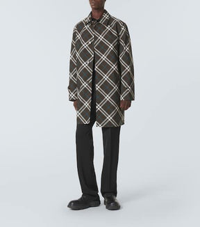 Burberry Check raincoat