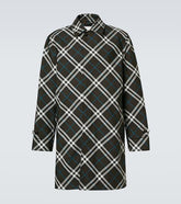 Burberry Check raincoat