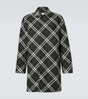 Burberry Check raincoat