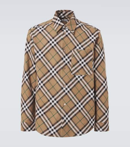 Burberry Check cotton shirt