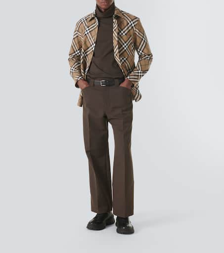 Burberry Check cotton shirt