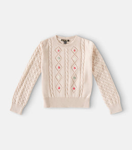 Cotton and cashmere sweater