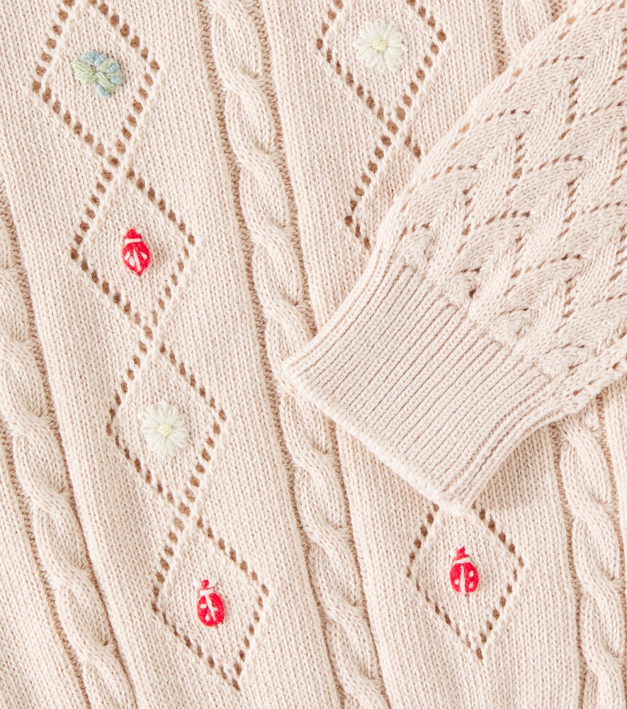 Cotton and cashmere sweater