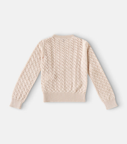 Cotton and cashmere sweater