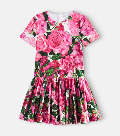 Cotton poplin dress