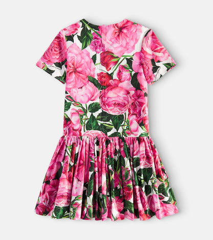 Cotton poplin dress