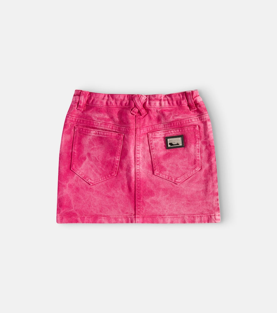 Denim skirt