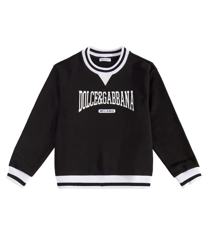 Logo cotton jersey sweatshirt