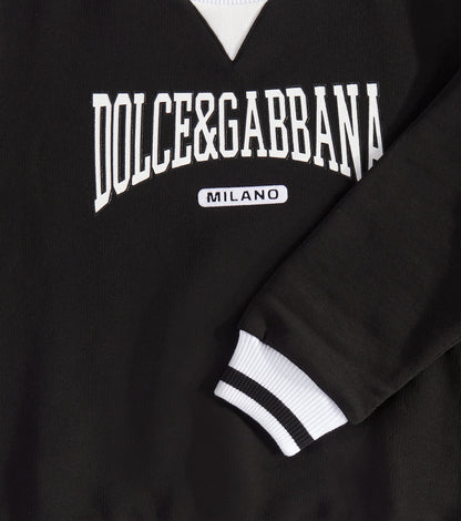 Logo cotton jersey sweatshirt