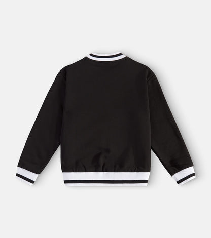 Logo cotton jersey sweatshirt