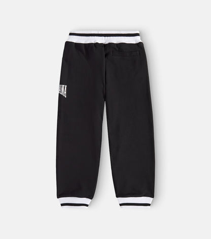 Logo cotton jersey sweatpants