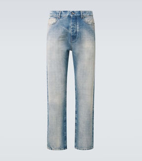 Ma Quad Cuff straight jeans